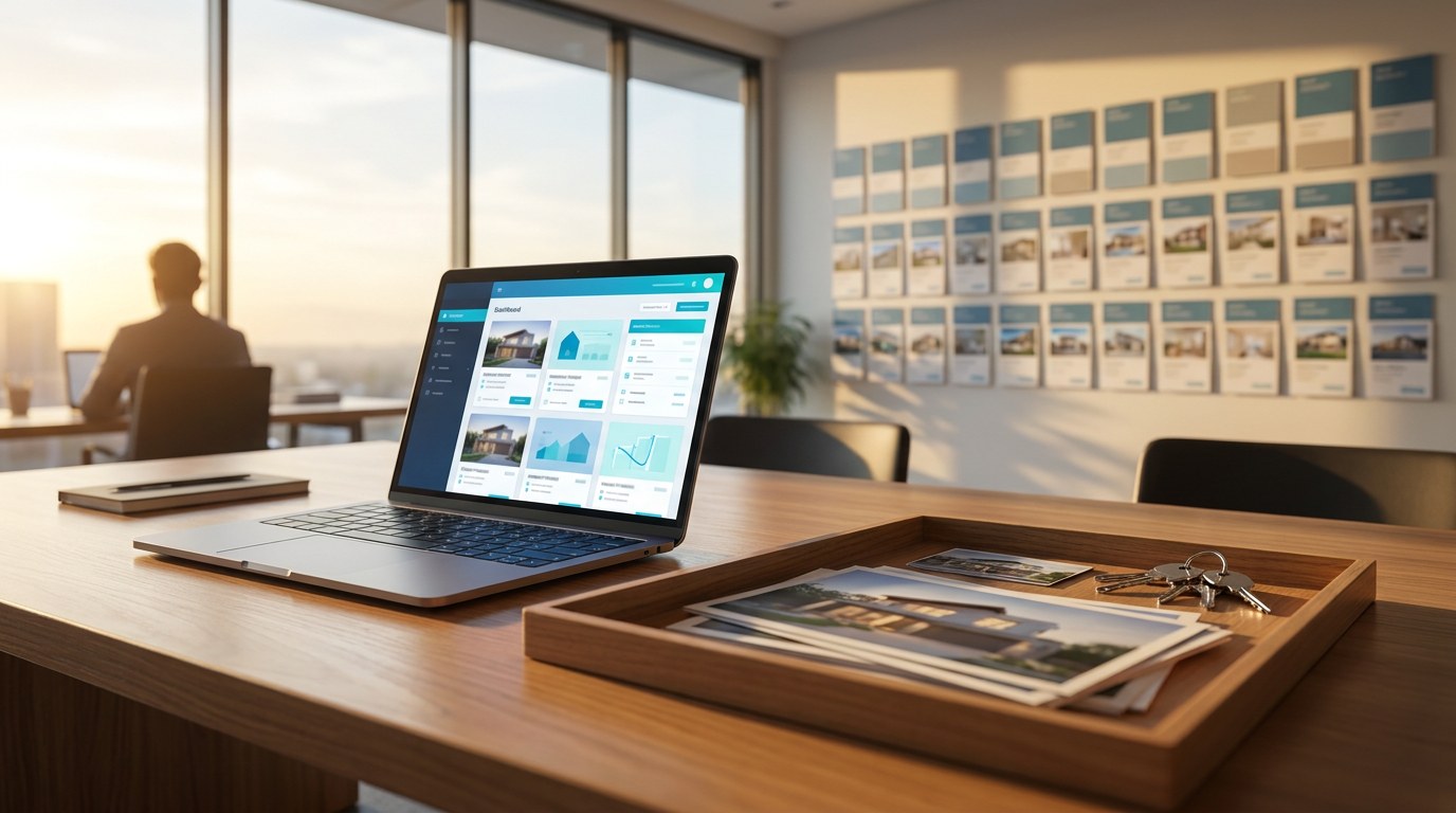 Estate agency publishing its listings into Facebook groups